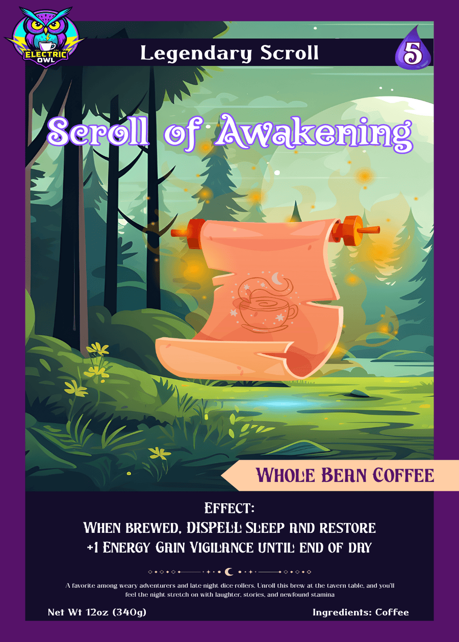 Scroll of Awakening - Sweet Espresso