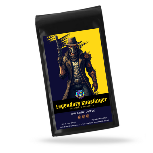 Legendary Gunslinger Medium & Dark Roast Coffee
