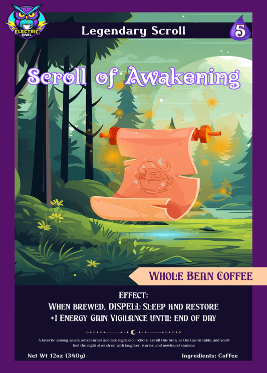 Scroll of Awakening - Sweet Espresso