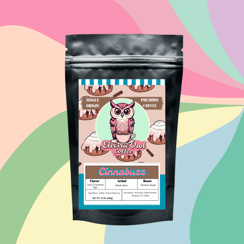 Cinnabuzz flavored coffee