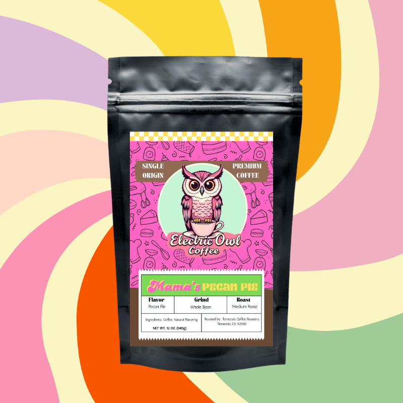 Mama's pecan pie flavored coffee
