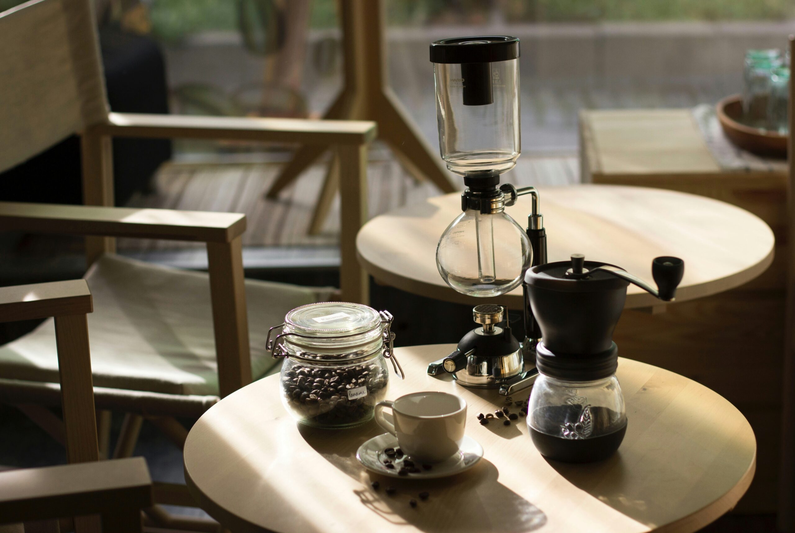 Siphon coffee