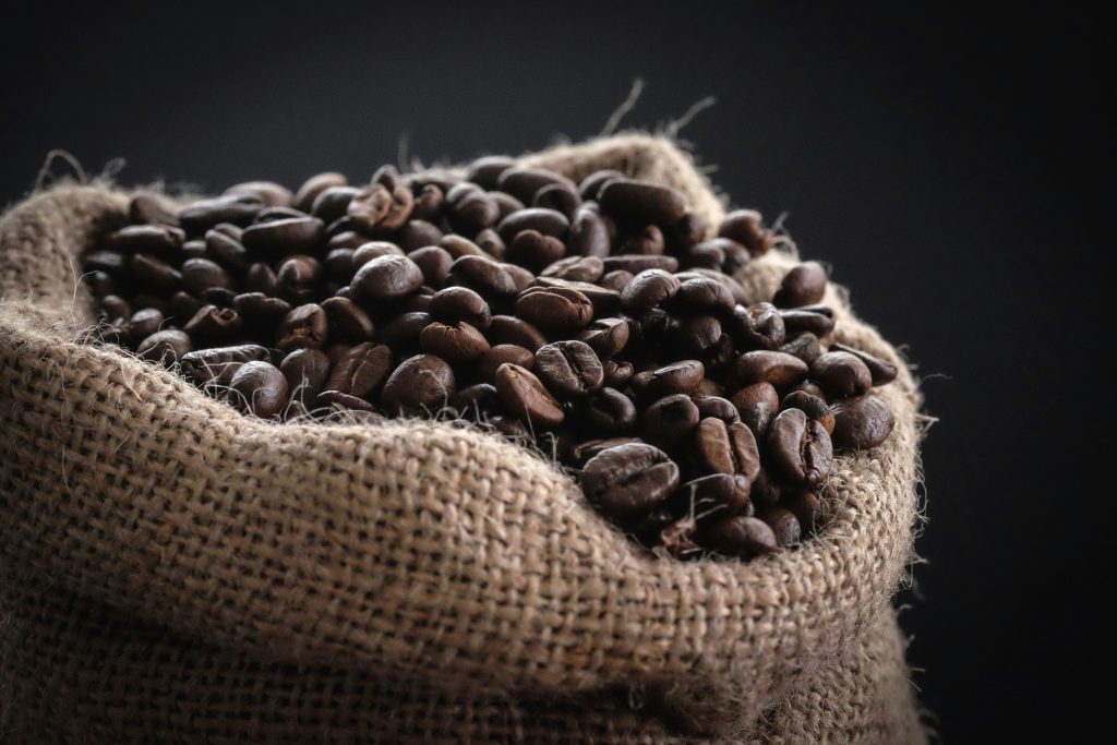 Coffee Beans in a sack