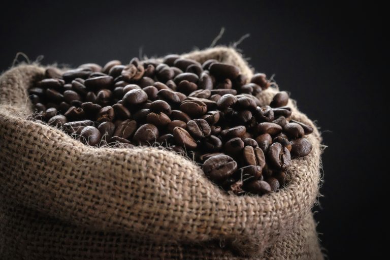 Coffee Beans in a sack